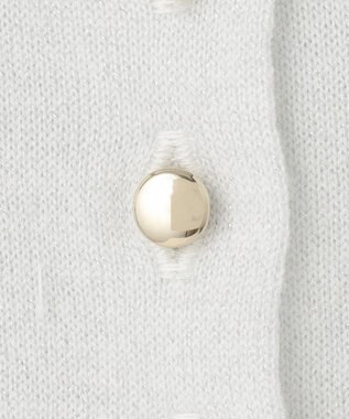 23区 L 【APPLAUDIR】コンパクト ラメカーディガン シルバー系