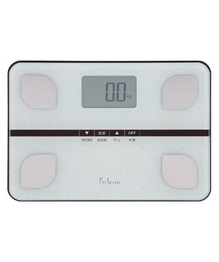 YAMATO テーブル＆キッチン 【タニタ】体組成計 フィットスキャン  ホワイト  FS-103-WH