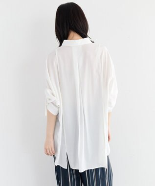 YECCA VECCA ストリングデザインシャツ White