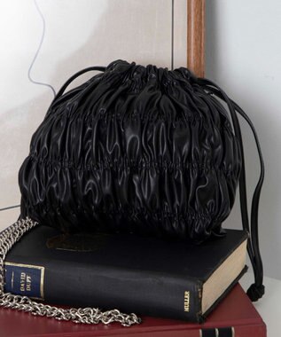 WEGO 巾着チェーンショルダー