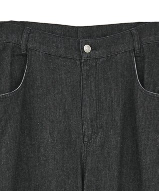 CRAFT STANDARD BOUTIQUE カーブデニムパンツ Black