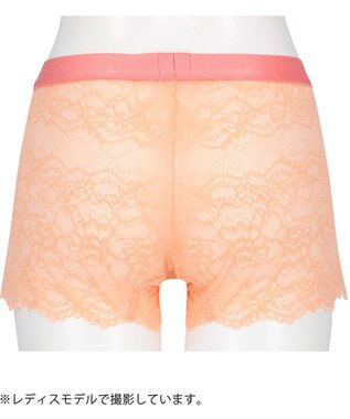 WACOAL MEN WACOAL MEN 【レースボクサー】 ボクサーパンツ ユニセックス 通気性 スカラ始末(裾部分) マチ部分の肌側は綿素材 レディース メンズ WT8822 /ワコールメン オレンジ