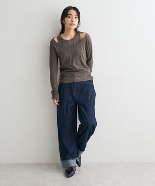 CRAFT STANDARD BOUTIQUE カーブデニムパンツ Indigo