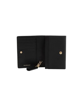 CLATHAS エクセ 二つ折り財布 ブラック