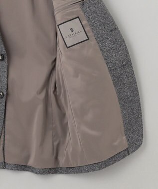 GOTAIRIKU 【セットアップ対応 / AIRY MOVE】RENEWOOL セットアップジャケット ライトグレー系8