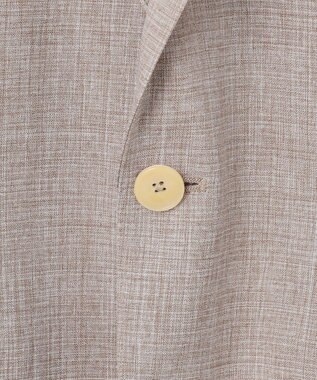 GOTAIRIKU ウォッシャブルに進化【洗える/シワになりにくい/ストレッチ】タイワンタフタ ジャケット ベージュ系