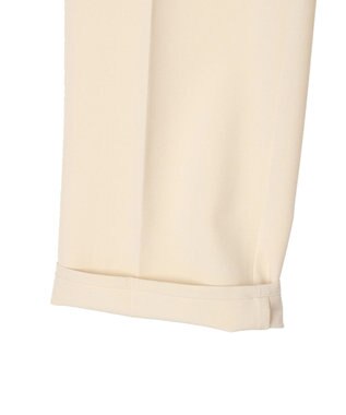 earth music&ecology Ｔ／Ｒストレートパンツ（Ｉｖｏｒｙ） Ivory