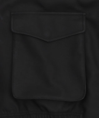 WEGO 【25年秋冬新作/ユニセックス着用ITEM/SMLサイズ展開】PUダブルZIPフライトブルゾン ブラック