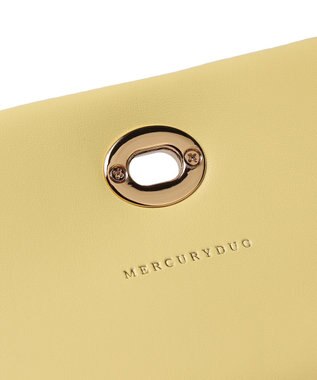 style code 【MERCURYDUO/マーキュリーデュオ】ストライプキルティング　フラップショルダーバッグ イエロー