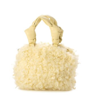 UNBILLION カカトゥ kakatoo / シアリングフェイクファー2wayバッグ イエロー