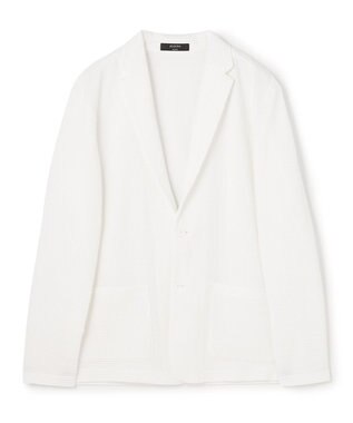 JOSEPH HOMME 【オリジナル素材】ライトタックジャージー　カットソージャケット ホワイト系