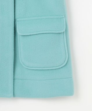 組曲 KIDS 【110-140㎝】ダッフルコート ターコイズ系