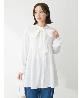 Green Parks マルチＷＡＹボータイチュニック Off White