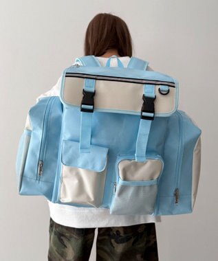 WEGO BIGポケット拡張バックパック 柄3