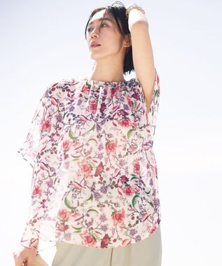 自由区 S 【カタログ掲載・洗える】フルダルスパンマイクロピーチワイドストレート パンツ サンドベージュ