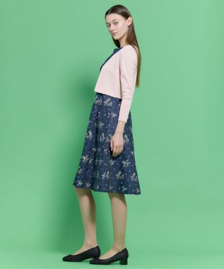 TOCCA SQUARE BOLERO ボレロ ピンク系