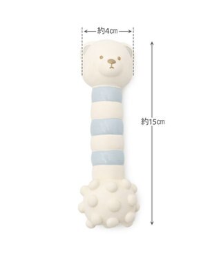 PET PARADISE ペットパラダイス くまちゃん ラテックス トイ 《ホワイト》 ホワイト
