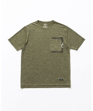 JOSEPH ABBOUD MOUNTAIN 【接触冷感・男女兼用】 クールスキンガードTシャツ カーキ系