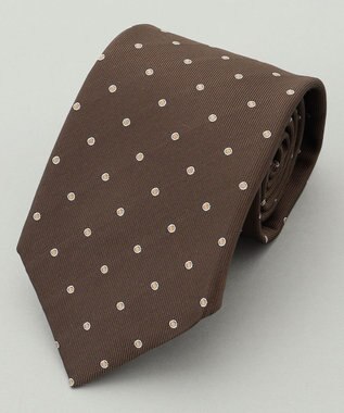 GOTAIRIKU 【日本製】西陣ネクタイ＿BROWN