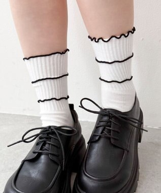 WEGO トリプルメローソックス ホワイト