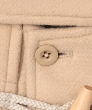 J.PRESS YORK STREET 【UNISEX】メルトン ダッフルコート ベージュ系