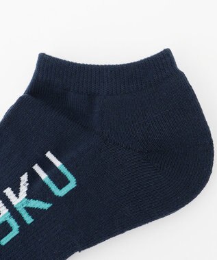 23区GOLF 【MEN】ロゴ アンクルソックス ネイビー系