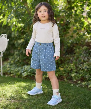 ANY KIDS デニムショートパンツ ブルー