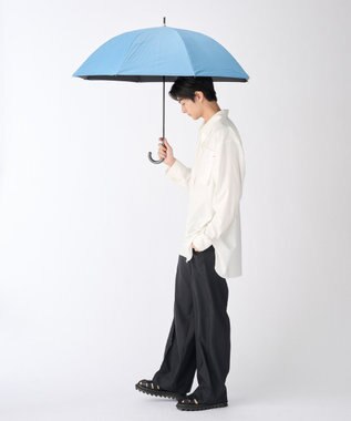 MOONBAT ハニカム断熱パラソル 無地 長傘  晴雨兼用 日傘 遮光率100％ UV100％ 遮熱 耐風 60cm