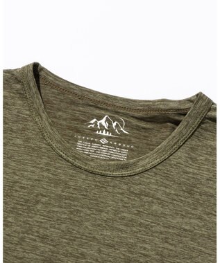 JOSEPH ABBOUD MOUNTAIN 【接触冷感・男女兼用】 クールスキンガードTシャツ カーキ系