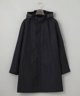 GOTAIRIKU 【防水/軽量/シワになりにくい】ラスタードビーメモリーラミネーションコート_スタンドカラー(24年モデル) ブラック系8