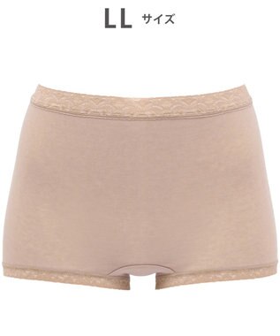 WACOAL 【ディアヒップ】 ショーツ ボーイレングス はきこみ丈ふかめ 綿混(身生地) ヒップを包みこむフィット感 やさしいはきごこち PPA113 /ワコール