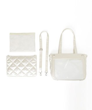 WEGO 【痛バ＆推し活グッズ】ときめき魔法フラップ痛バッグS ホワイト