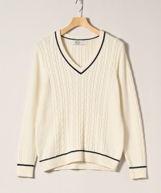 ONWARD Reuse Park 【組曲】ニット秋冬 オフホワイト