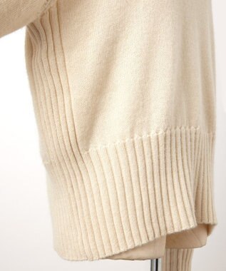 TOQUE 〈大草直子さんアドバイザー〉【天然素材】ベビーアルパカ ハイネックニット オフ