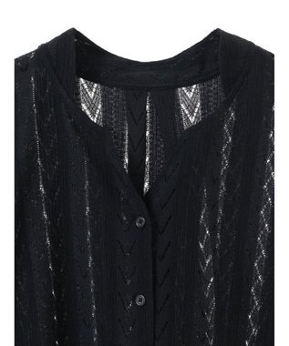 CRAFT STANDARD BOUTIQUE レースシャツ Black