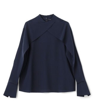 JOSEPH 【洗える】ニューシーディーシー　ブラウス Navy