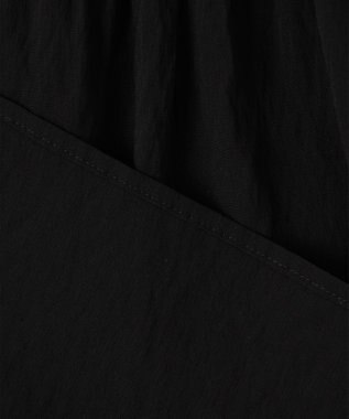 ANY SIS 【洗える】シアーヴィンテージライクラッフル ブラウス ブラック