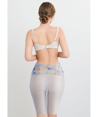 WACOAL ブラジャー 【夏めくブラ】 メッシュ素材(カップ) さらり爽快 バストメイク機能 夏 夏ブラ レディース BXB475 /ワコール ブルー