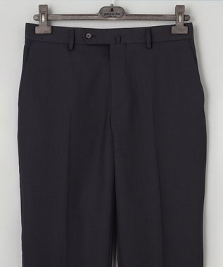 GOTAIRIKU オールシーズン対応【御幸毛織】WOOL×SOLOTEX ストレッチスーツ（ブラックストライプ） ブラック系1