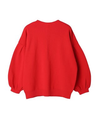 CRAFT STANDARD BOUTIQUE リサイクルポリエステルニットカーディガン Red