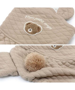 PET PARADISE ペットパラダイス くまちゃん キルト オーバーオール 小型犬 くまちゃん