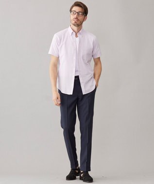 GOTAIRIKU ビジネスインナー/下着兼用【パックT】5.6oz 綿100％ スムース光沢加工 Tシャツ（Vネック/2枚セット） ホワイト系