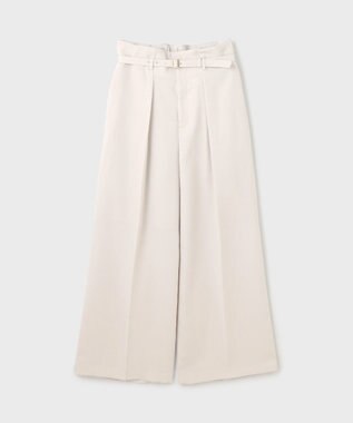 GRACE CONTINENTAL ハイウエストワイドパンツ ベージュ