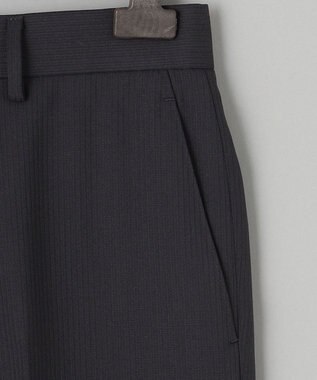 GOTAIRIKU オールシーズン対応【御幸毛織】WOOL×SOLOTEX ストレッチスーツ（ブラックストライプ） ブラック系1