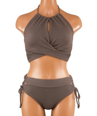 San-ai Resort（三愛水着楽園） ノンワイヤー水着　9M【San-ai Resort（サンアイリゾート）】 カーキ