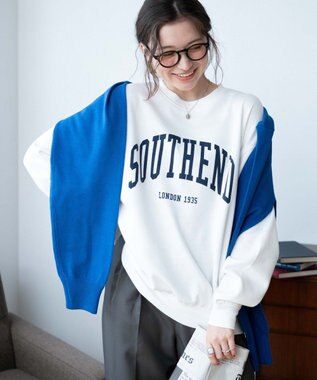 WEGO 【WEB限定】クルーネックプルオーバー 柄2