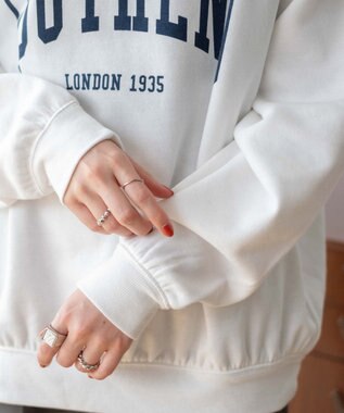 WEGO 【WEB限定】クルーネックプルオーバー 柄2