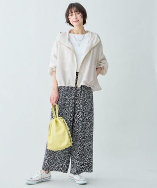 ANY ライトブッチャーリラックスパンツ ブラック系