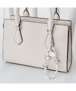 Mother garden しろたん ビーズストラップ 《シルバー》 単品 シルバー