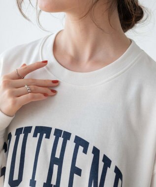 WEGO 【WEB限定】クルーネックプルオーバー 柄2